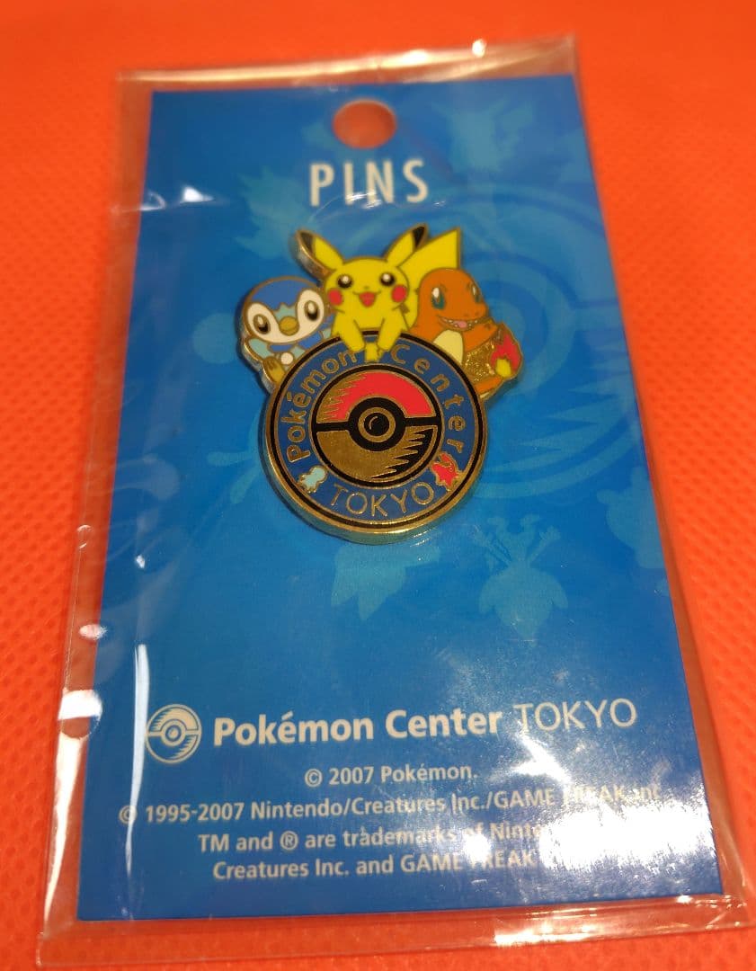 希少！ポケモンセンター トウキョー　2007 東京 ピンズ ピンバッジ