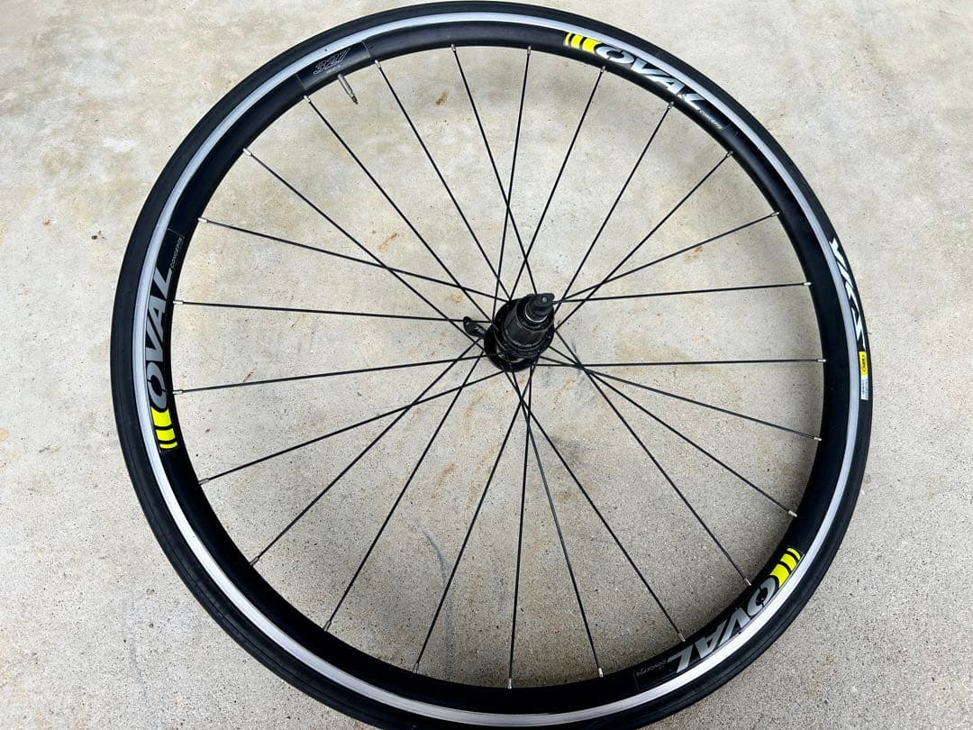 ロードバイクホイール前後　OVAL concept 327 700c