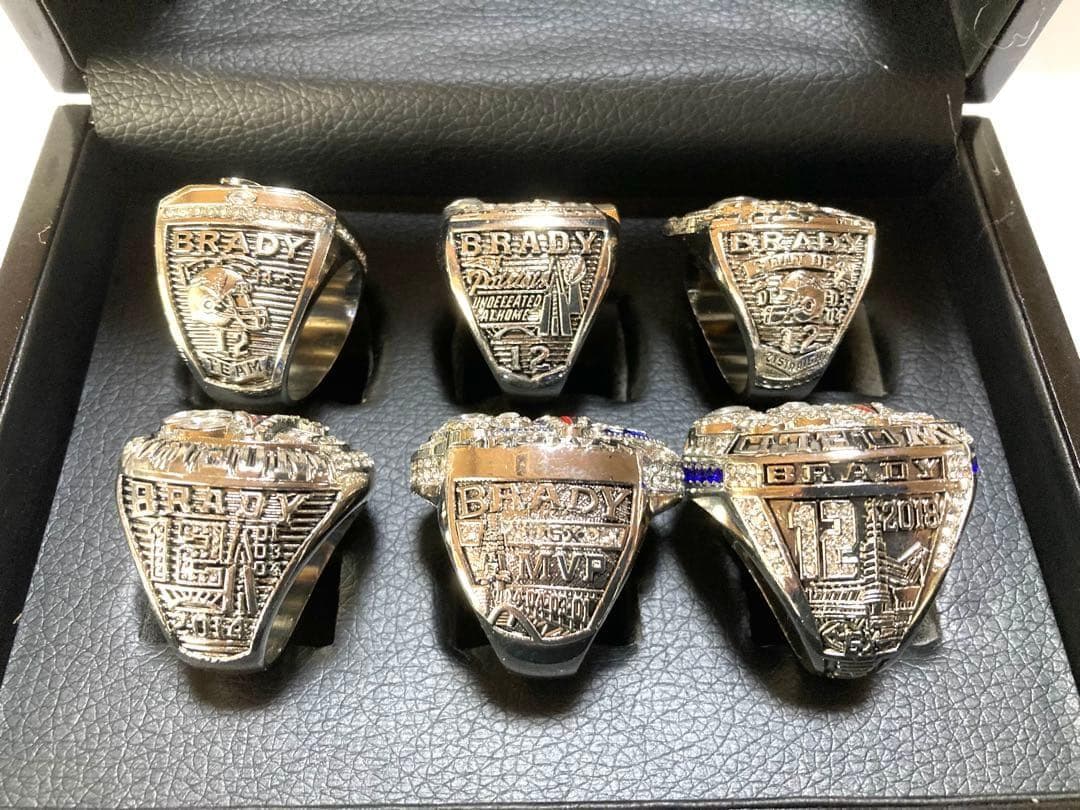 NFL★ペイトリオッツ★チャンピオンリング★ コンプリートセット