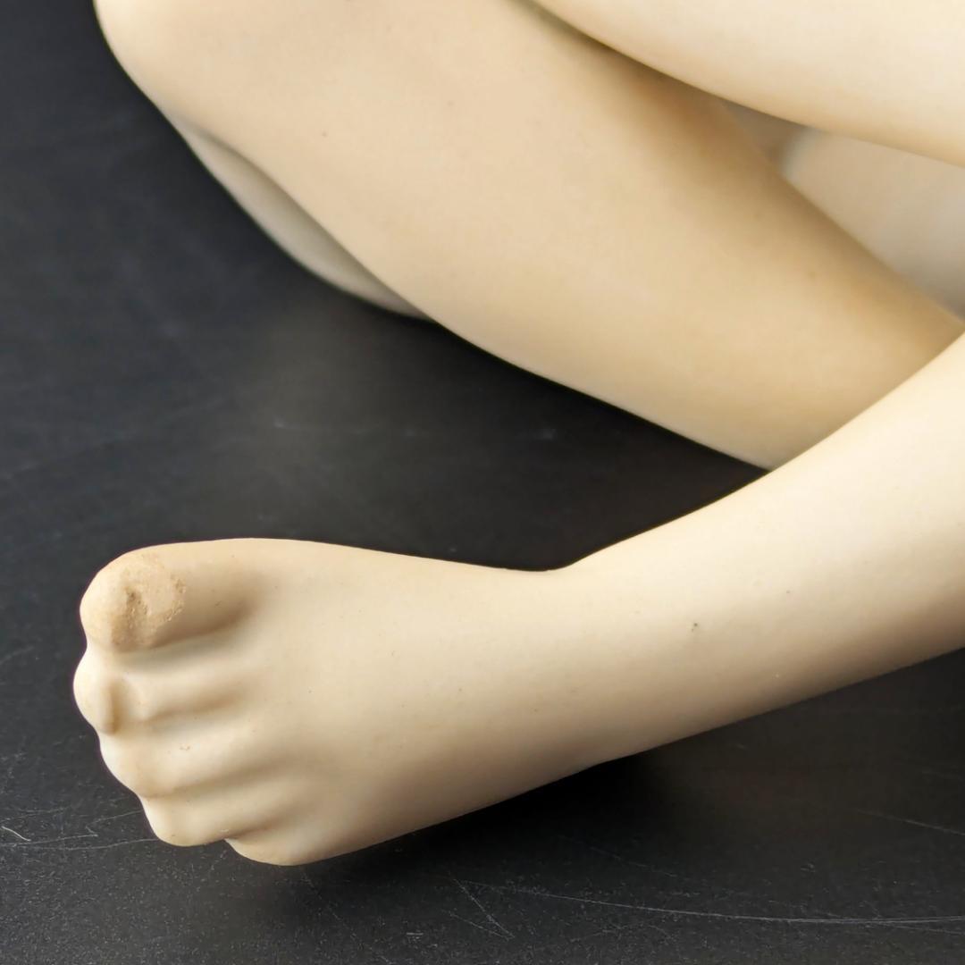 東ドイツ Wallendorf マット裸婦像 ヌード 18cm ヴィンテージ美品