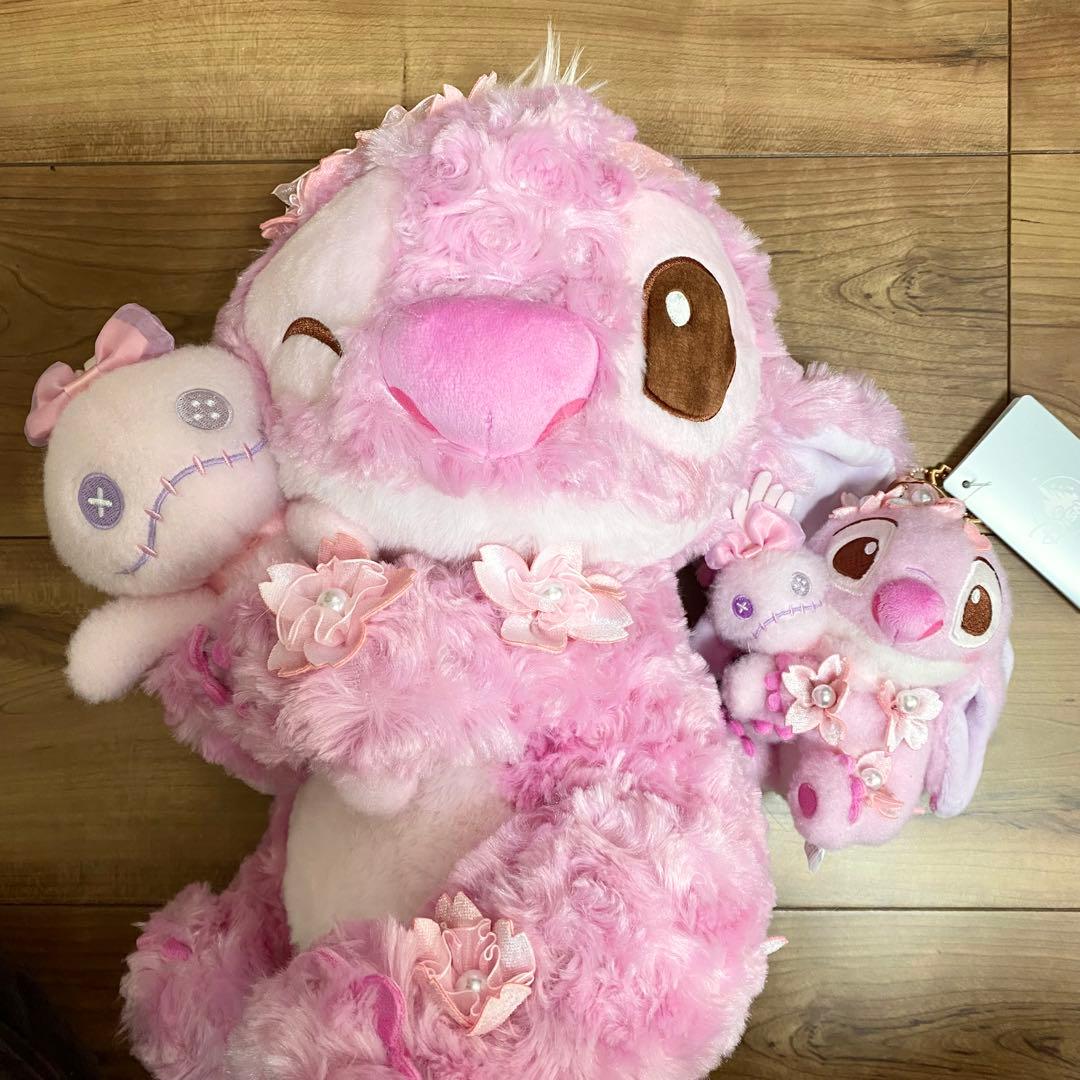 スティッチ スクランプ 桜 SAKURA 2025 ぬいぐるみ キーチェーン