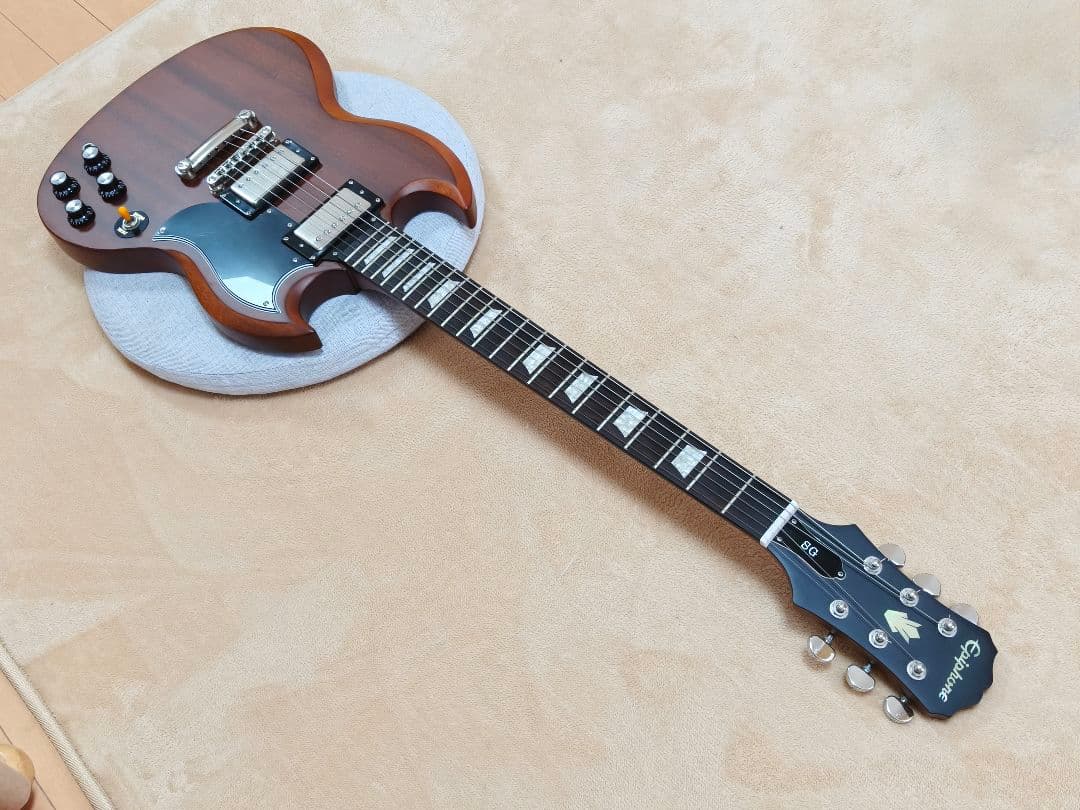 極超美品　Epiphone SG Standard　ナチュラル　書斎で観賞用