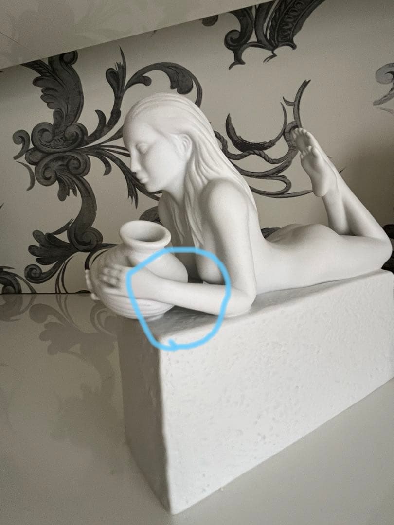 【希少】ロイヤルコペンハーゲン　フィギュリン　アクエリアス　水瓶座