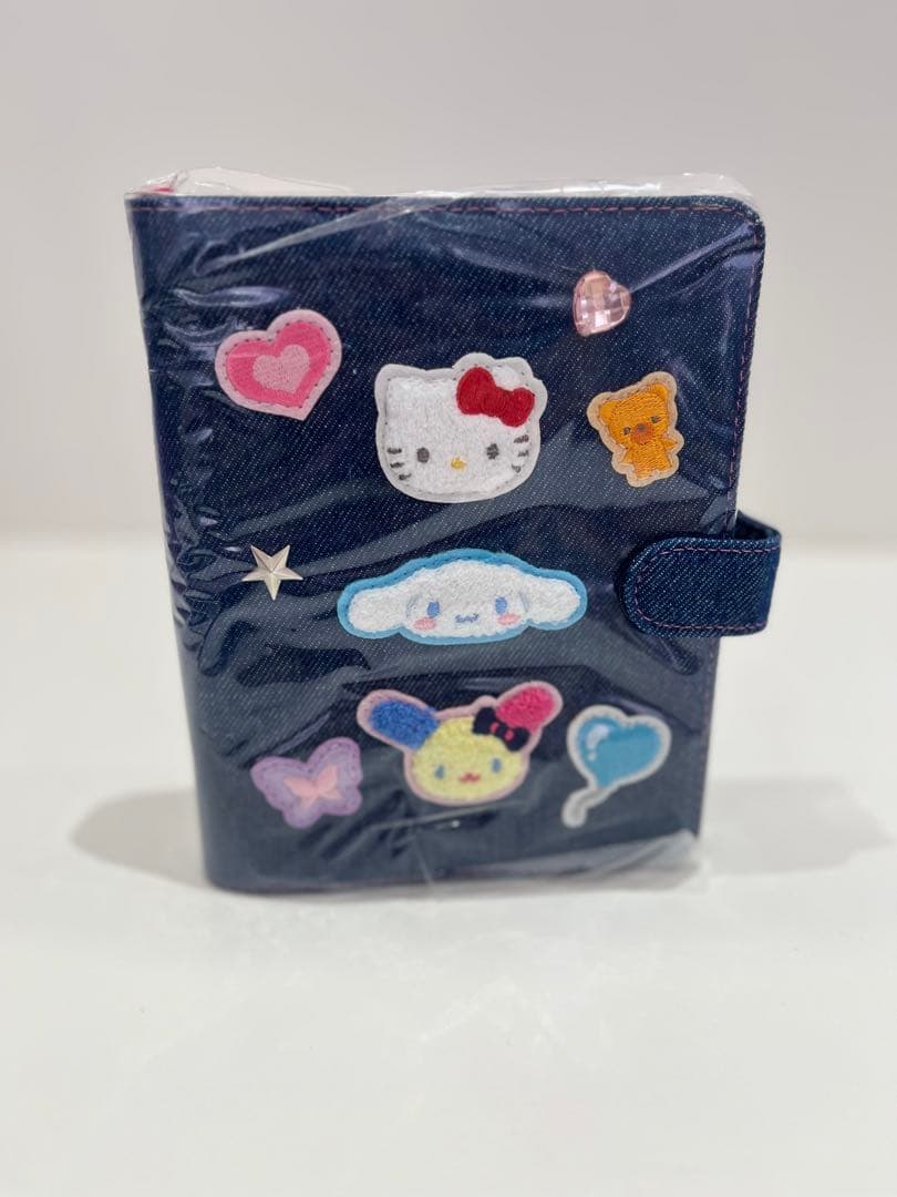 サンリオ デニムワッペン バインダー 未開封 手帳 ジーンズ 厳選