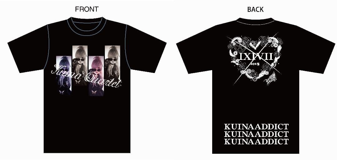 2018年 Royz 杙凪 生誕祭／Tシャツ＋缶バッジ＋アクリルチャーム