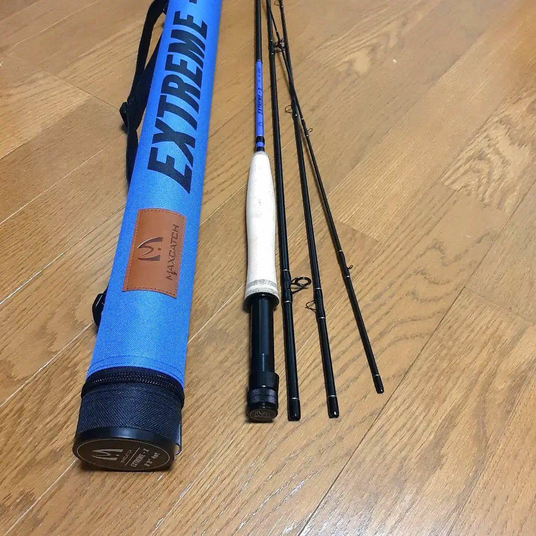 ★新品NEW！★ロングロッド★９ｆｔ★＃４番★マルチ弾性カーボン製★送料込み！★