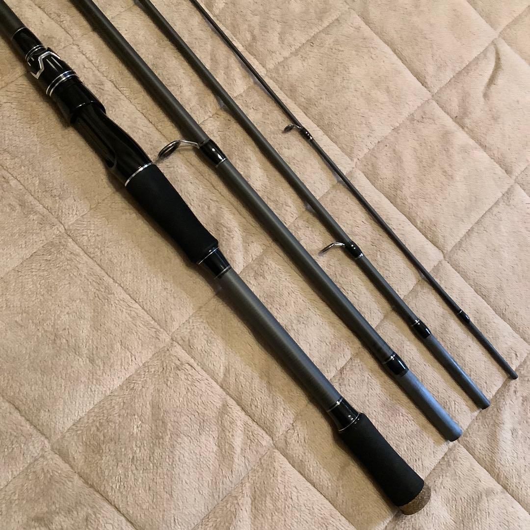 コンパクトロッド　4ピース2.7mスピニングロッド&スピニングリール5000番