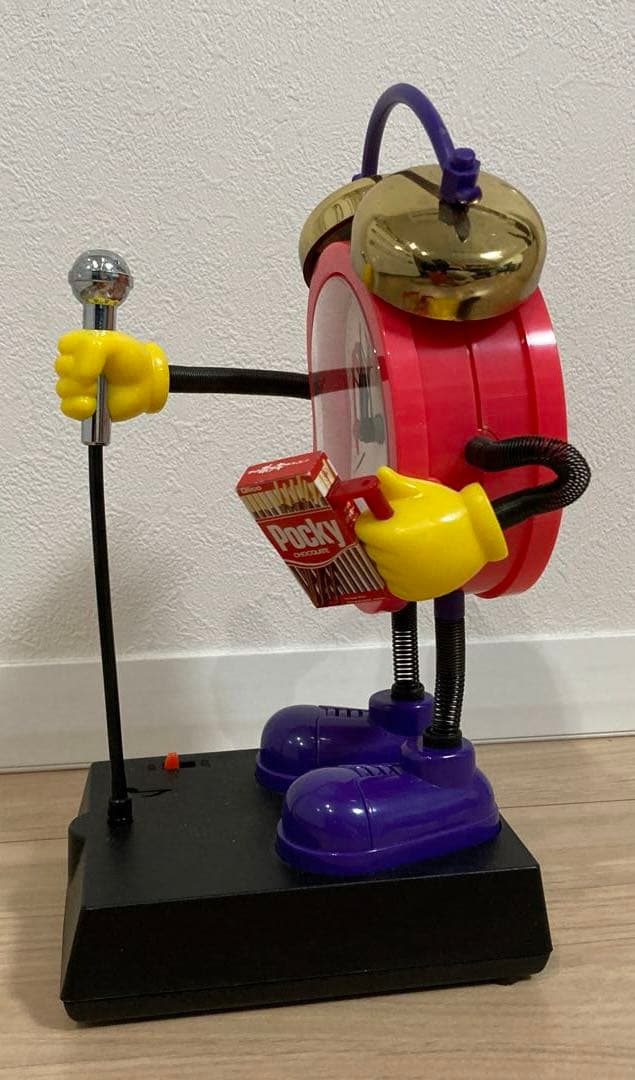 レア物　オブジェ　江崎グリコ　ダンシングクロック