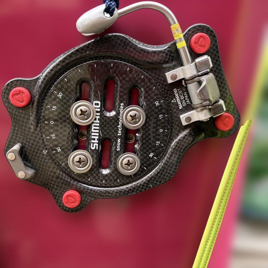 超レア！カーボン製　SHIMANO シマノクリッカーバインディング　ステップイン