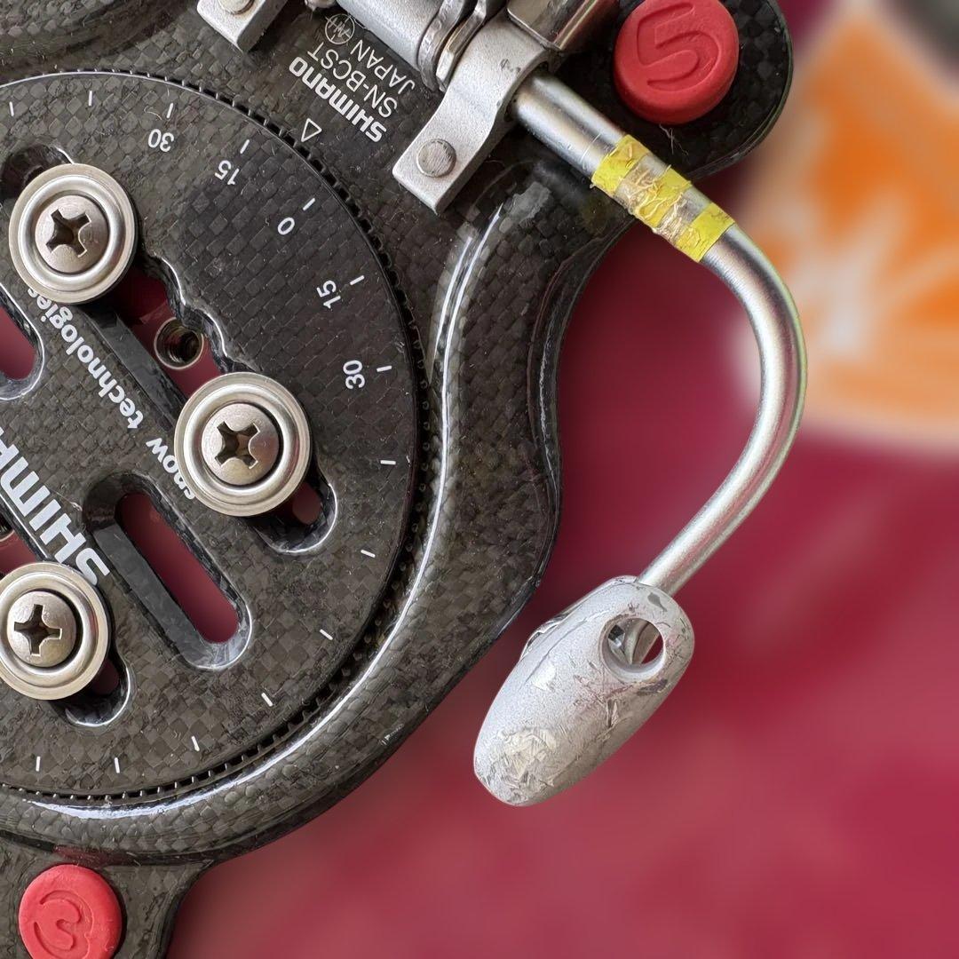 超レア！カーボン製　SHIMANO シマノクリッカーバインディング　ステップイン