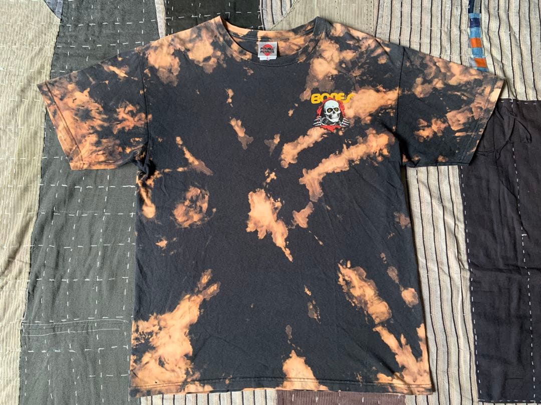 00s powell リッパー vtg Tシャツ タイダイ パウエル 覗き