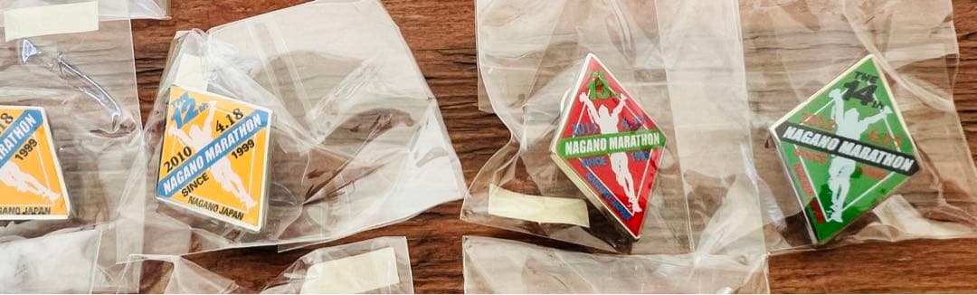 長野マラソン　ピンバッチセット　＆　おまけ　セット