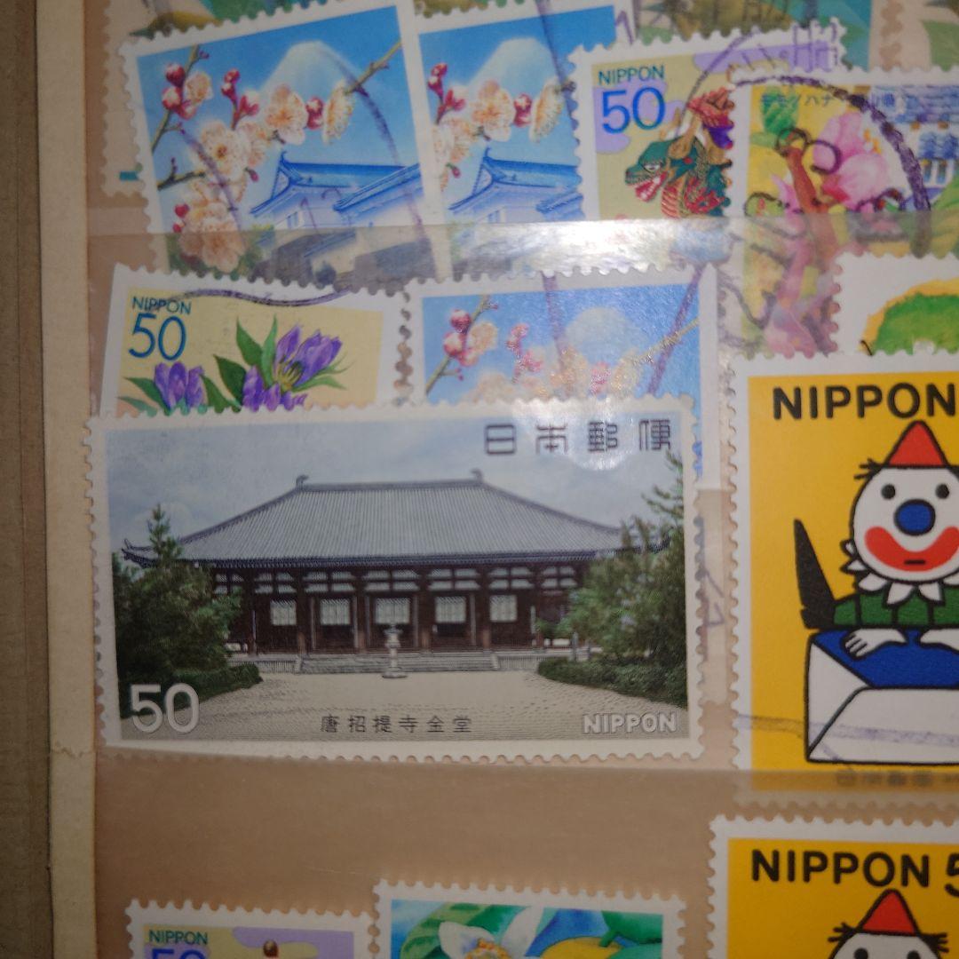 NIPPON 使用済切手 ページ2 74枚まとめ売り