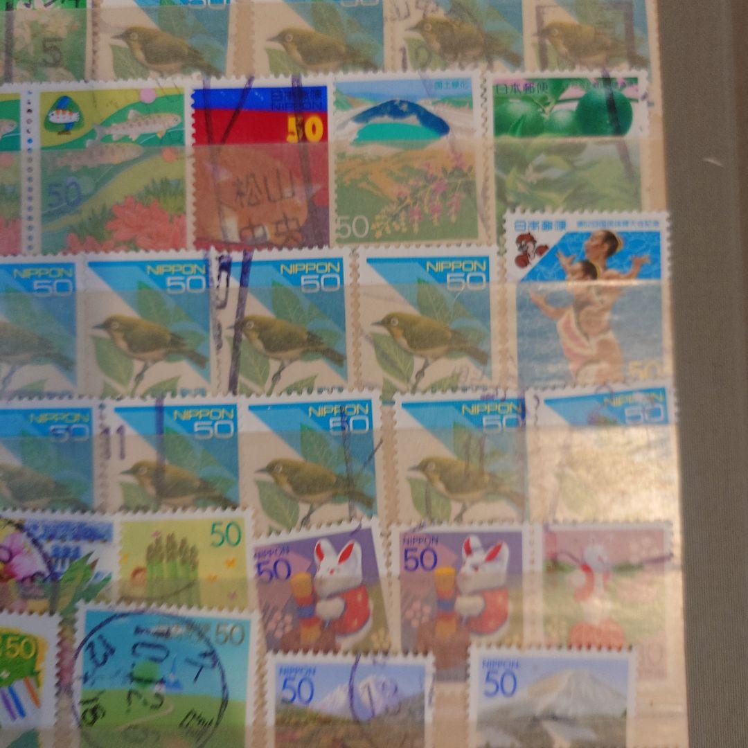 NIPPON 使用済切手 ページ2 74枚まとめ売り