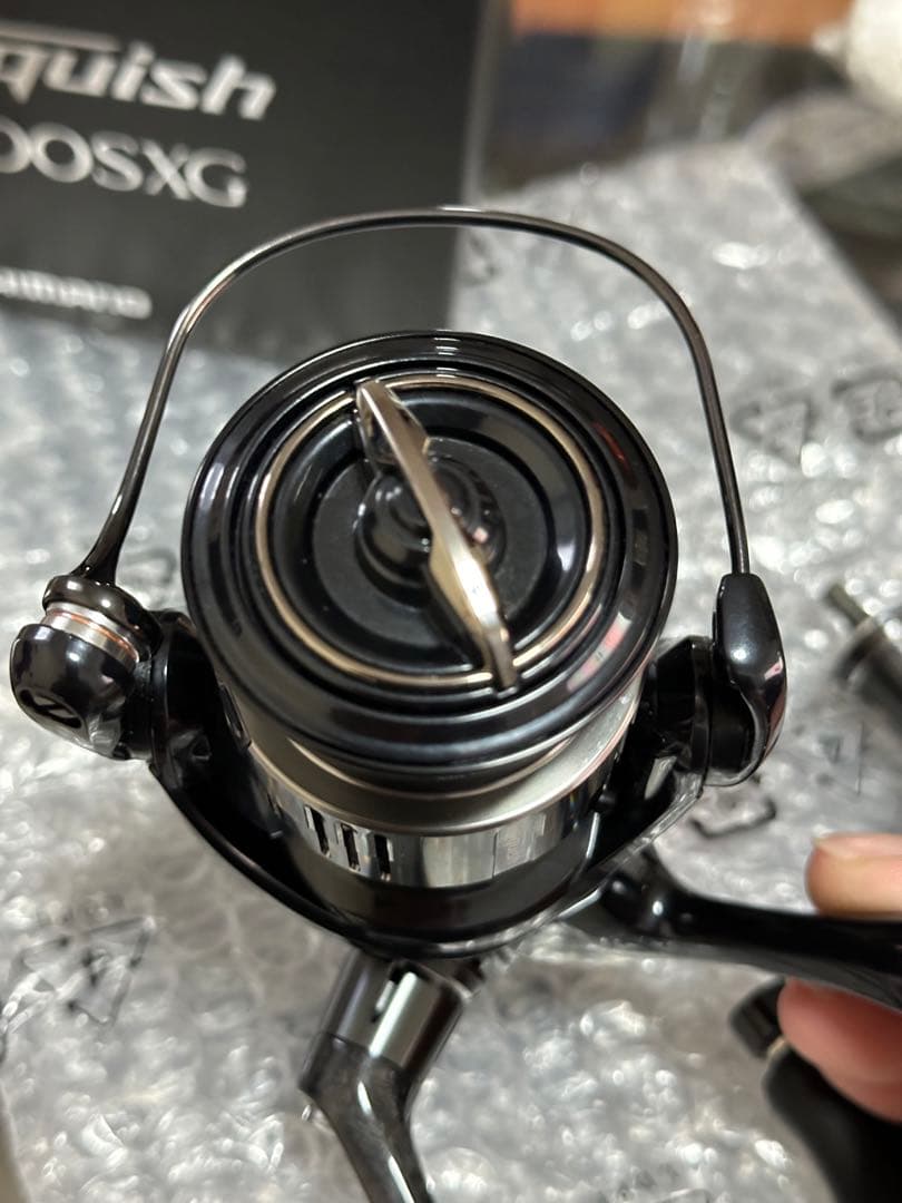 シマノ 19ヴァンキッシュ C2500SXG 極美品　ハンドル45ミリ50ミリ