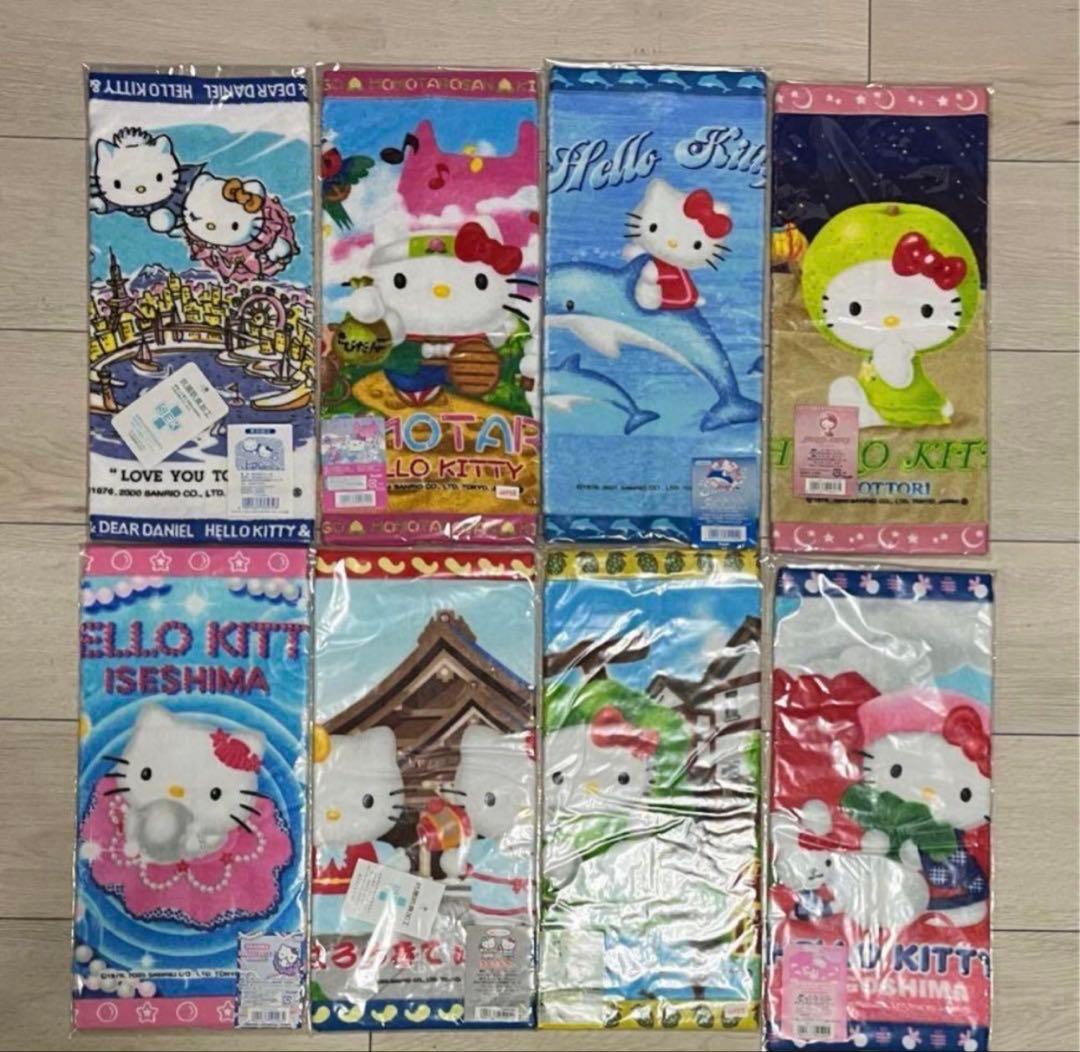 ハローキティご当地タオル／ハンカチ 24枚