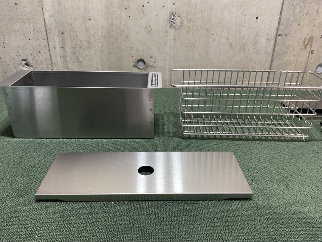 ステンボックスハーフ ＆ メッシュトレー ハーフ 深型 スノーピーク