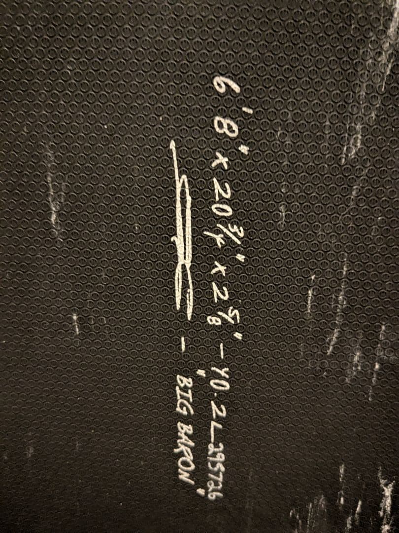 ミッドレングスJS Industries Big Baronソフトボード6’8