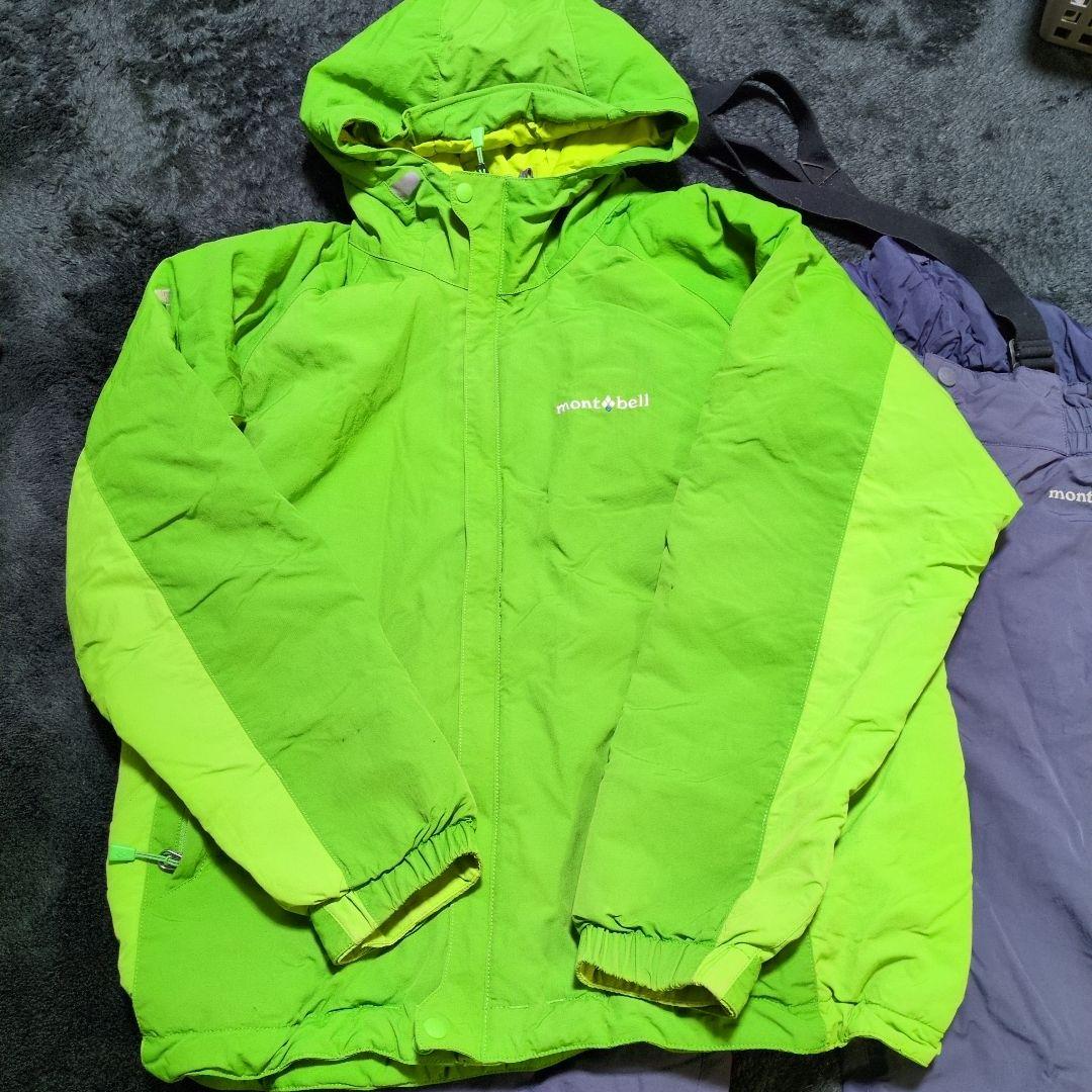 160cm‼️mont‐Bell‼️子ども用スキーウェアセット