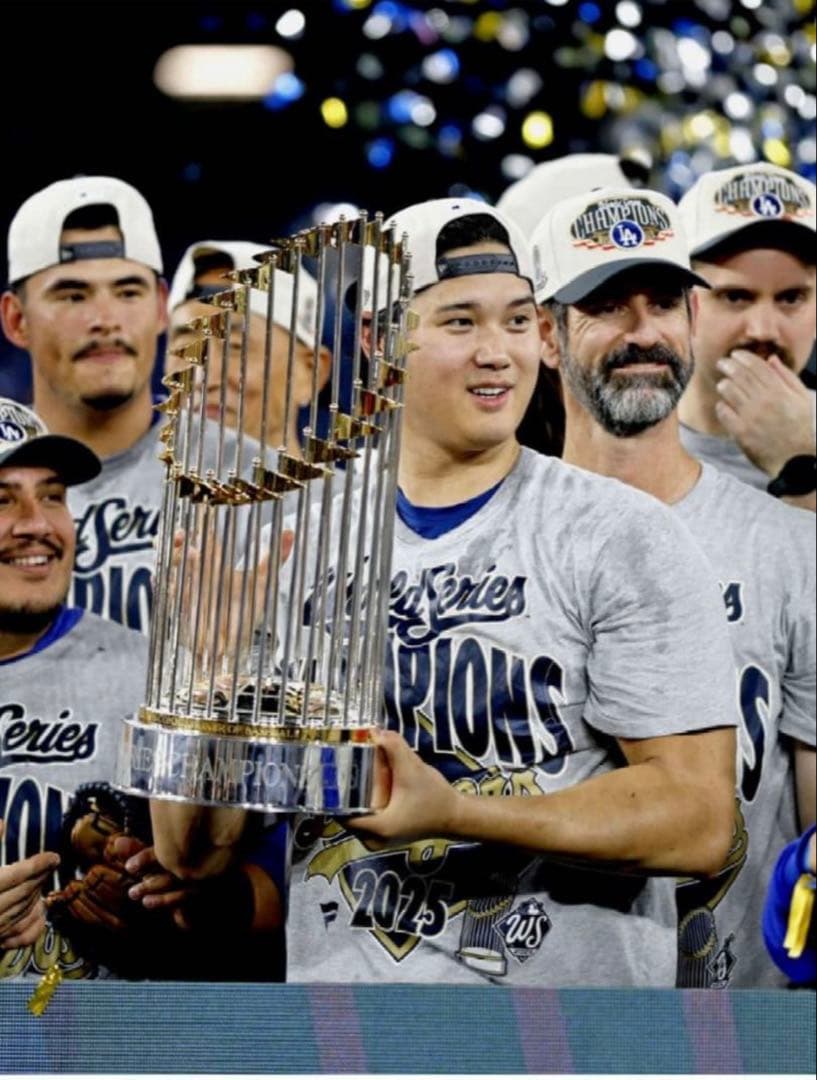 【正規品】2025ワールドシリーズチャンピオンTシャツ S