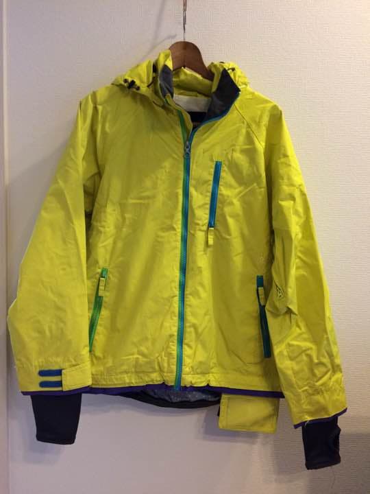 スノーボードウェア フラント上下セット 値下げ