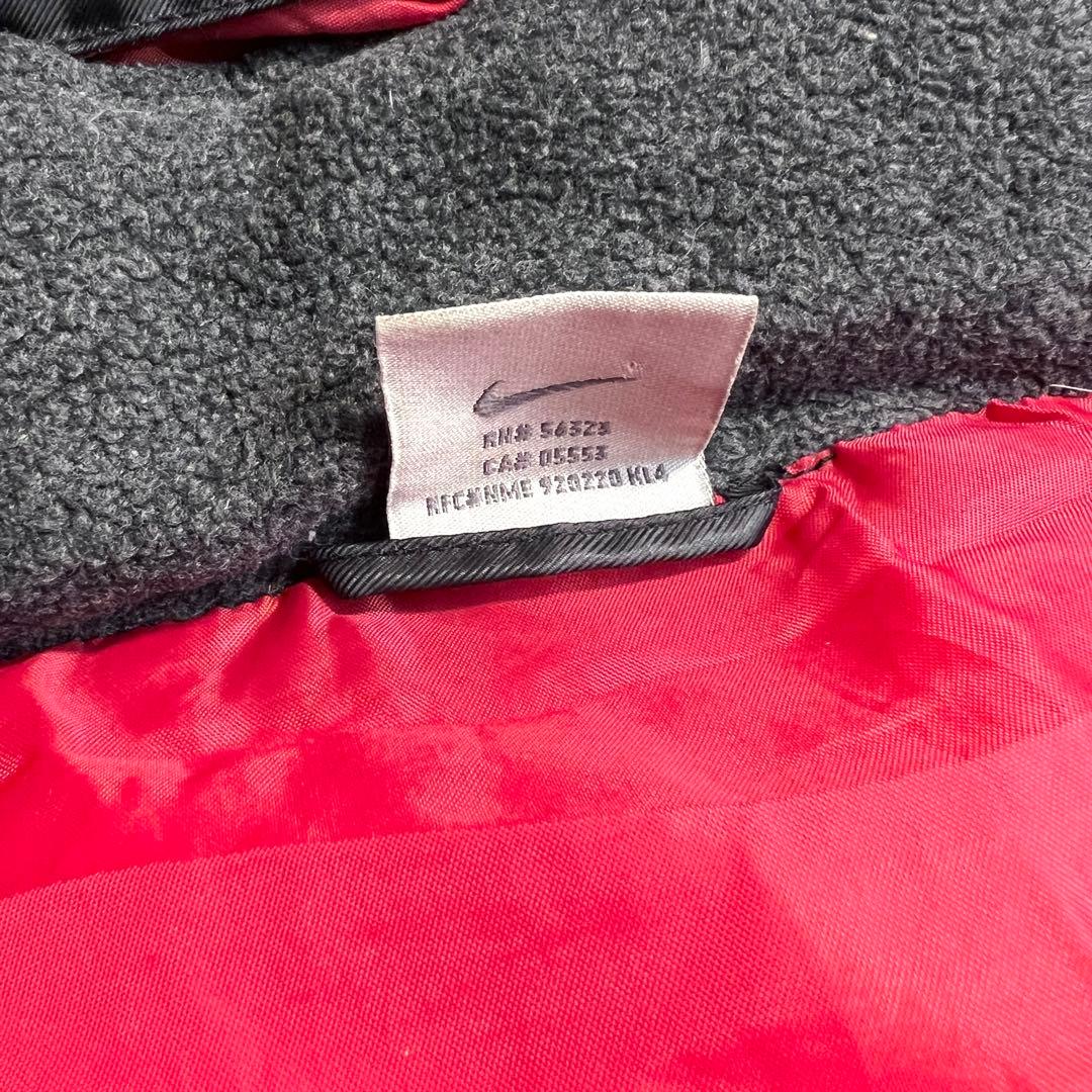 NIKEナイキ ベンチコート ダウンコート サッカー ロング丈 ブラック XL