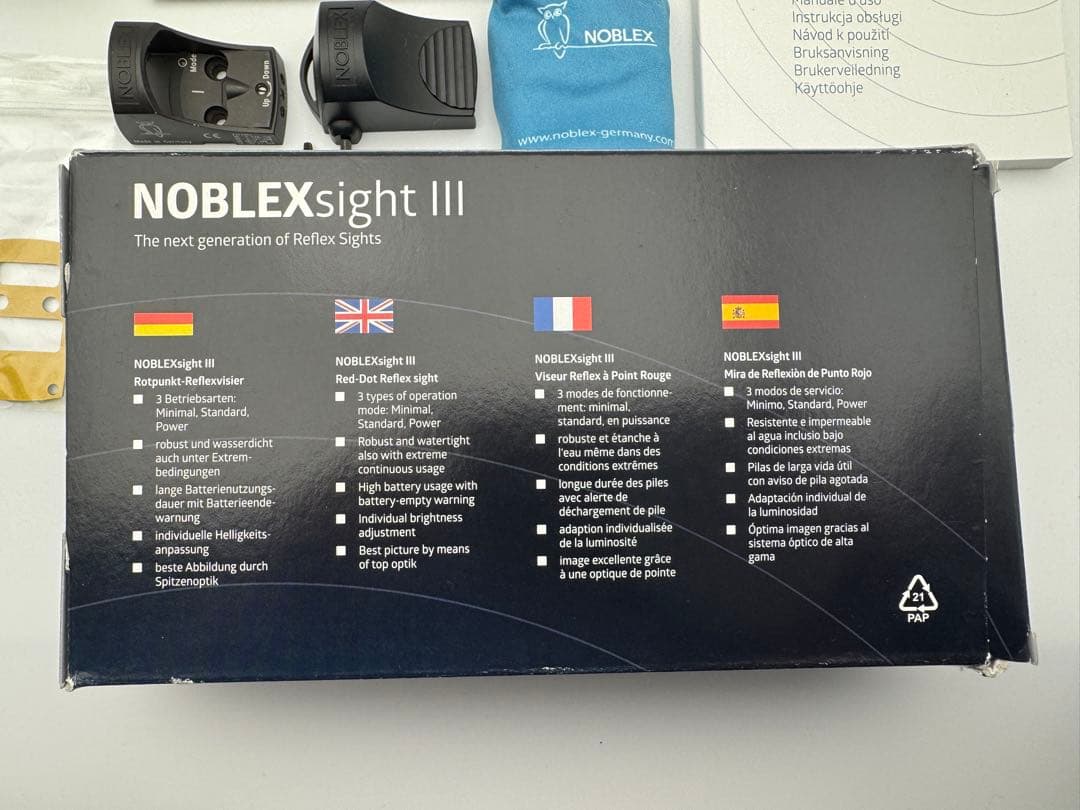 正規輸入品　ドクターサイトⅢ ノブレックスサイトⅢ ウェーバーマウント付