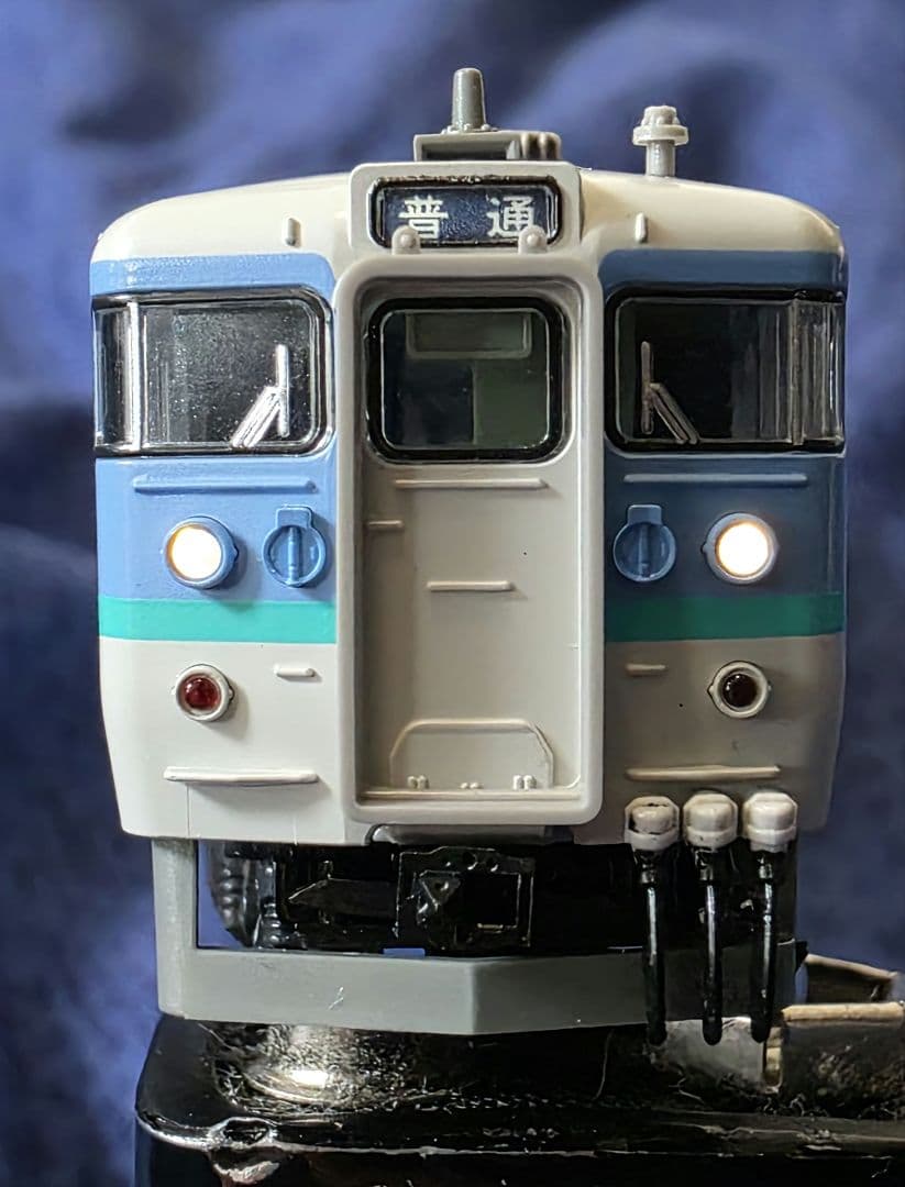 【加工品】KATO 10-1428 115系 1000番台 長野色