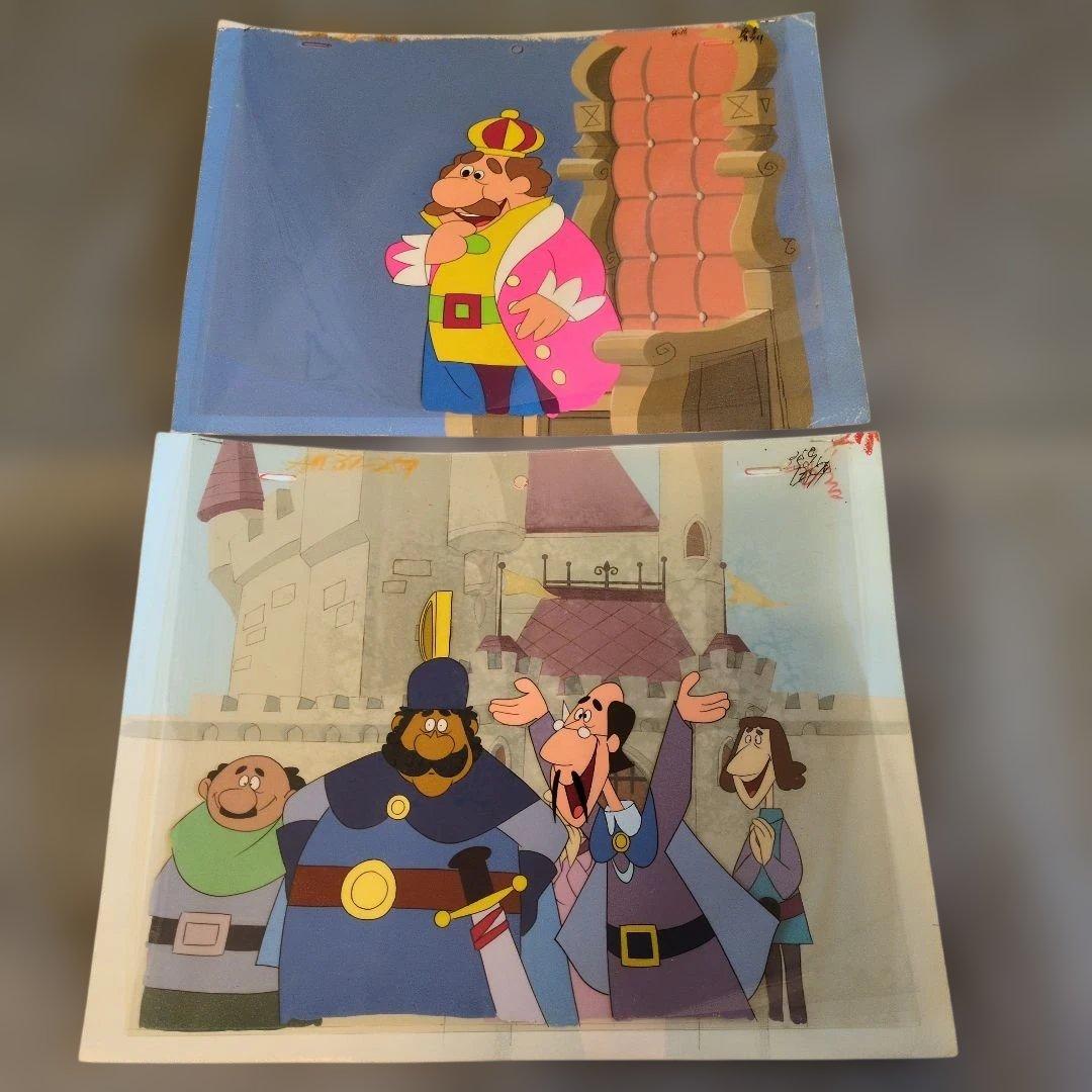 虫プロの遺産 なつかしの世界名作 アンデルセン物語 『裸の王様』セル画