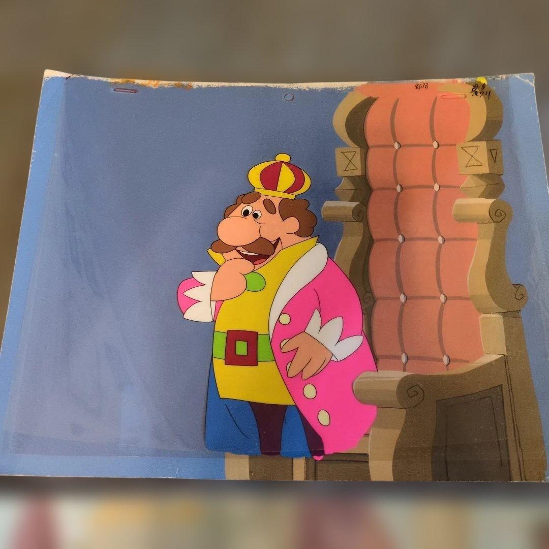 虫プロの遺産 なつかしの世界名作 アンデルセン物語 『裸の王様』セル画