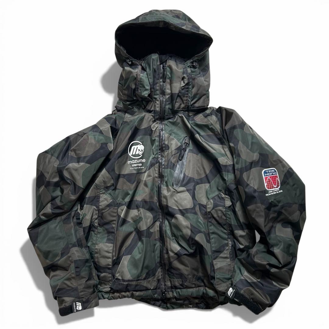 mazume MZXFW-080 防寒ジャケット　ダウン　カモフラ　XL