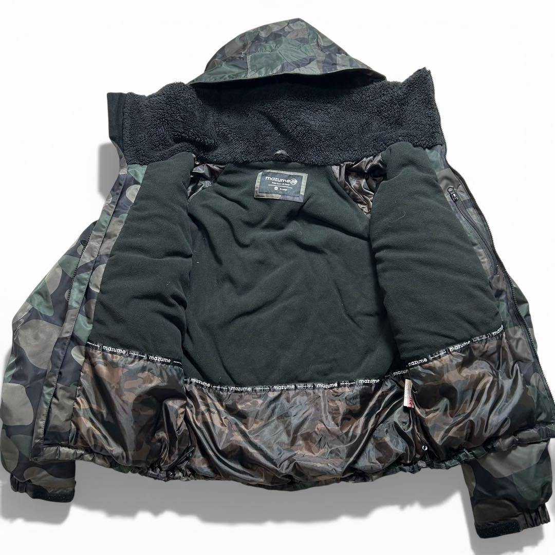 mazume MZXFW-080 防寒ジャケット　ダウン　カモフラ　XL