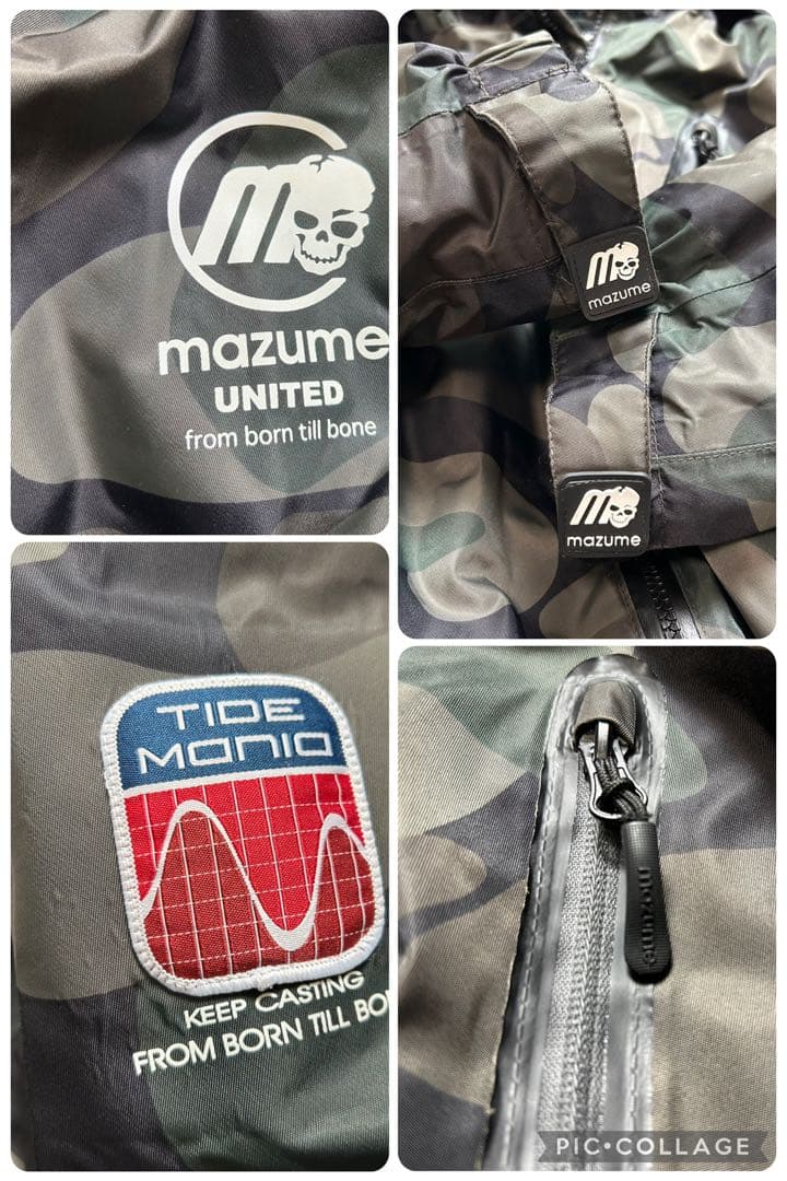 mazume MZXFW-080 防寒ジャケット　ダウン　カモフラ　XL