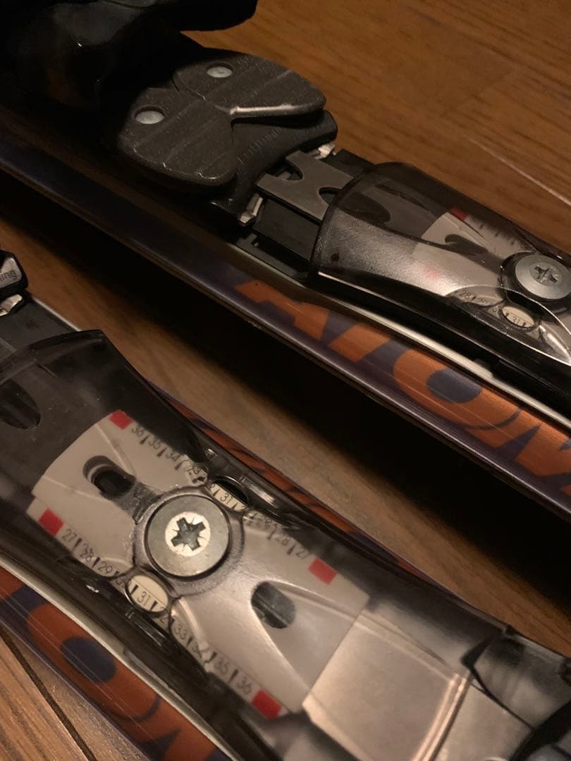 スキー ATOMIC m2tron 161 + LEKI DEMO CARBON PRO