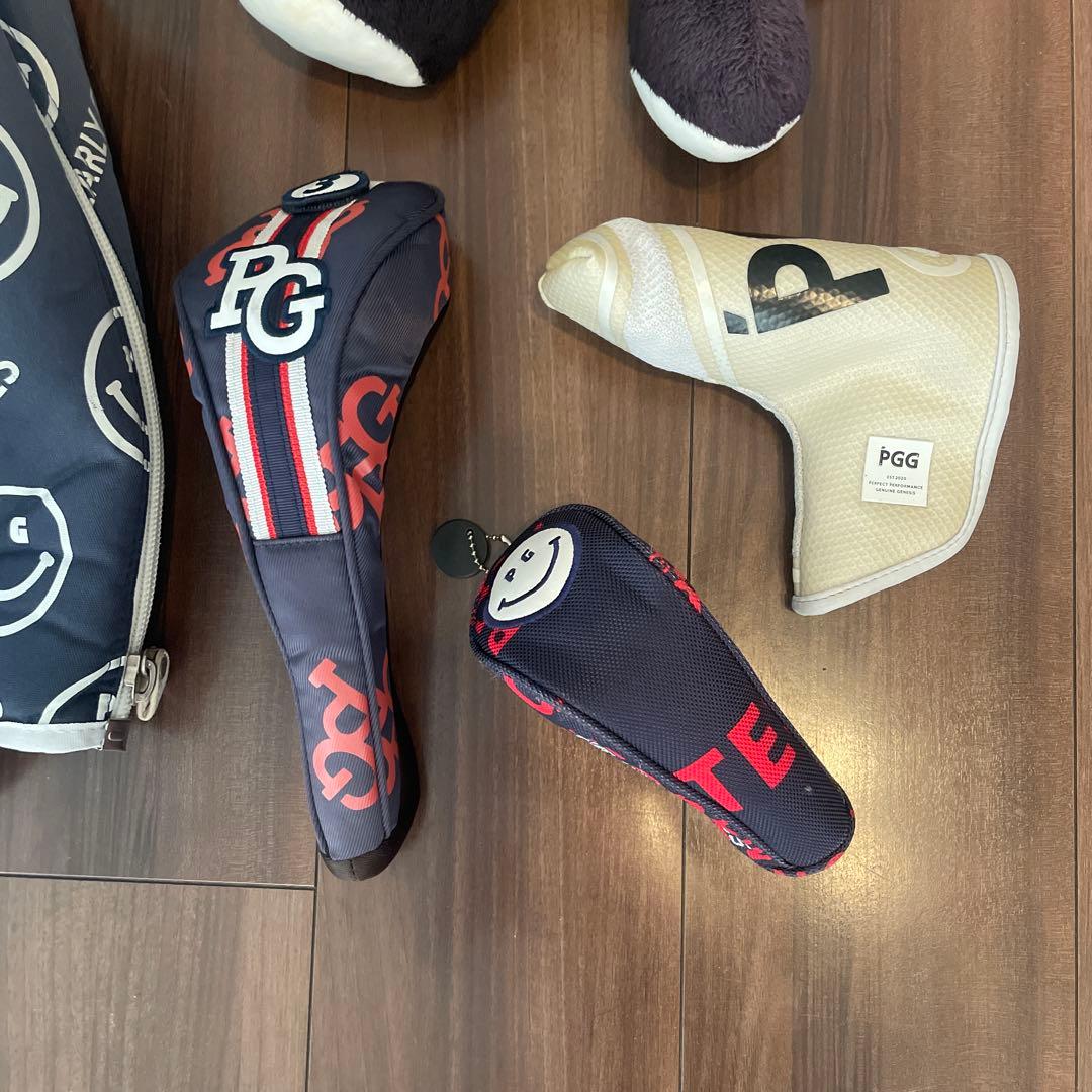 PEARLY GATES スマイリーフェイス ゴルフバッグ