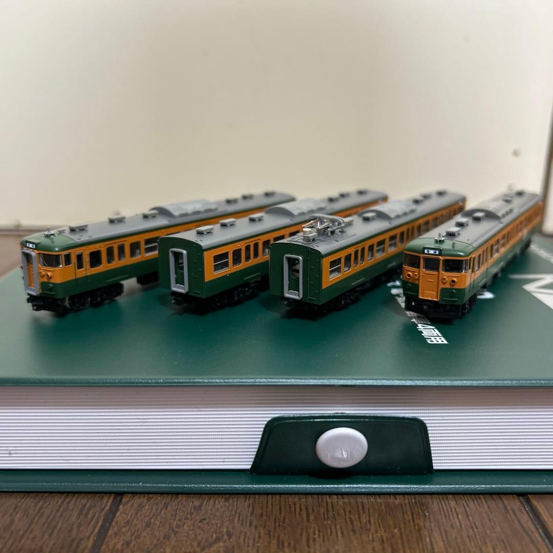 トミックス 115系4両 鉄コレ クル144 クモル145 クモヤ145 3両