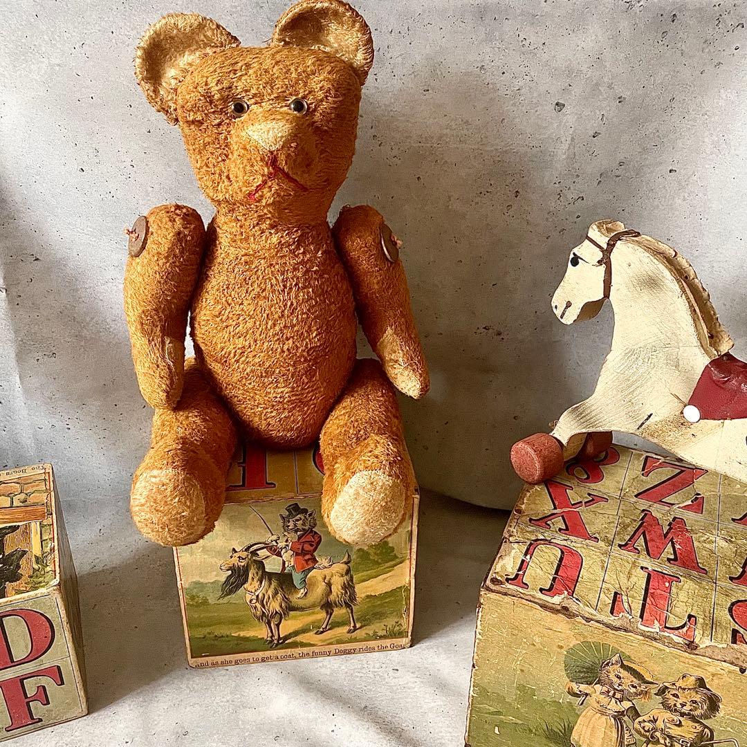 フランス♪アンティーク♪テディ ベア♪ぬいぐるみ