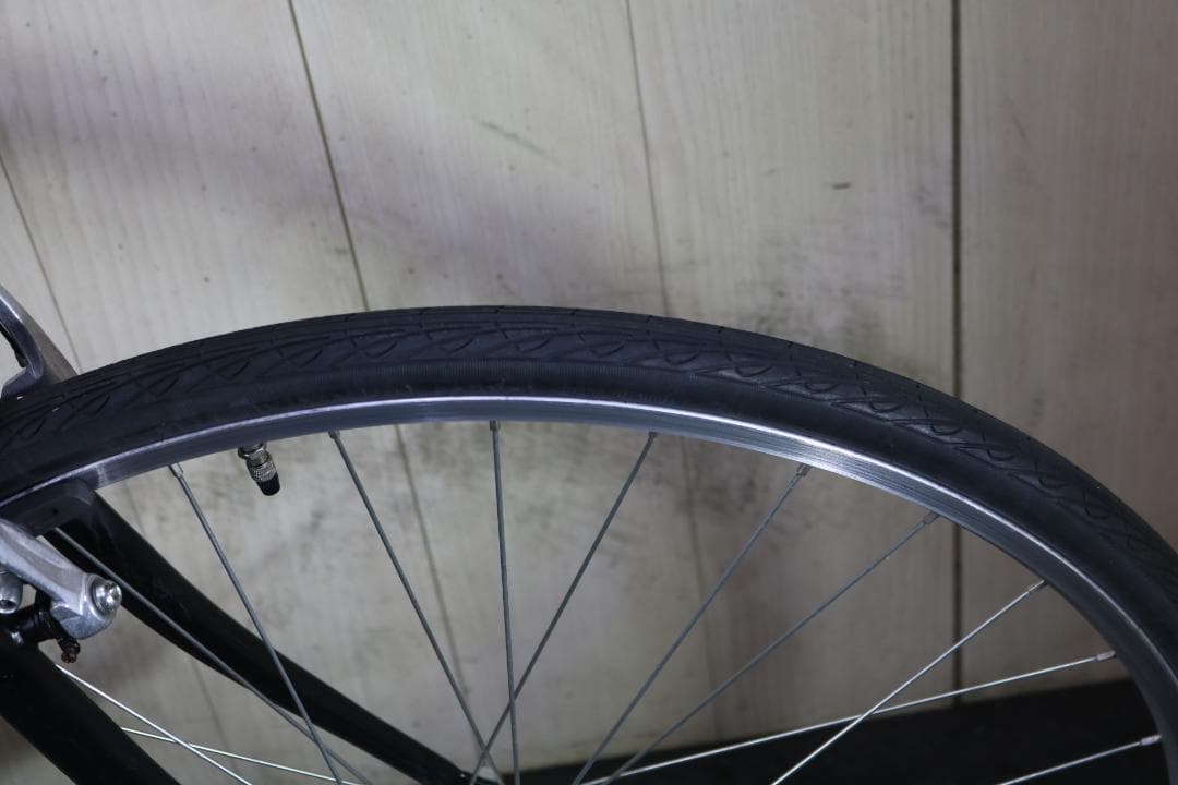 あさひ製WEEKEND アルミ 700C 7速 510mm BLACK クロス