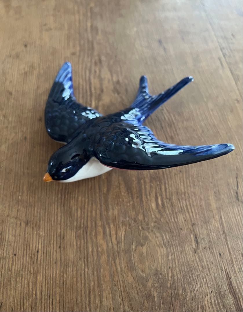 アンティークツバメオブジェ