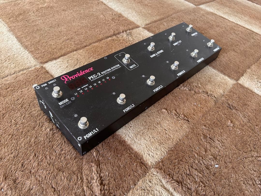 Providence PEC-2 MIDI対応 スイッチャー