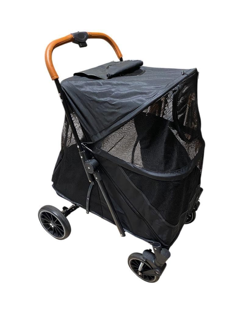 大型犬カート ペットカート ワンタッチ折りたたみ式 犬カート