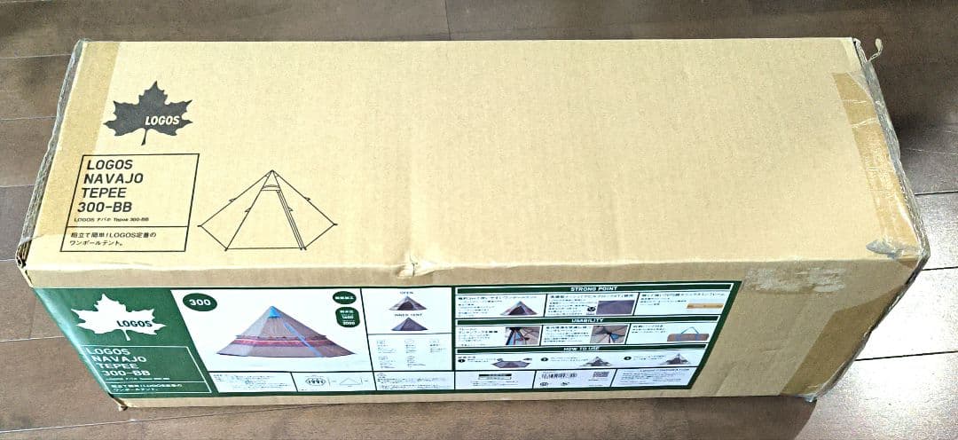 【新品未使用】LOGOSテント　NAVAJO TEPEE 300-BB