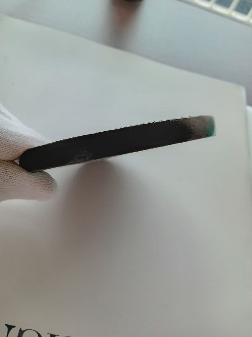 和鏡（古鏡）　洲浜松樹双鳥鏡　室町時代