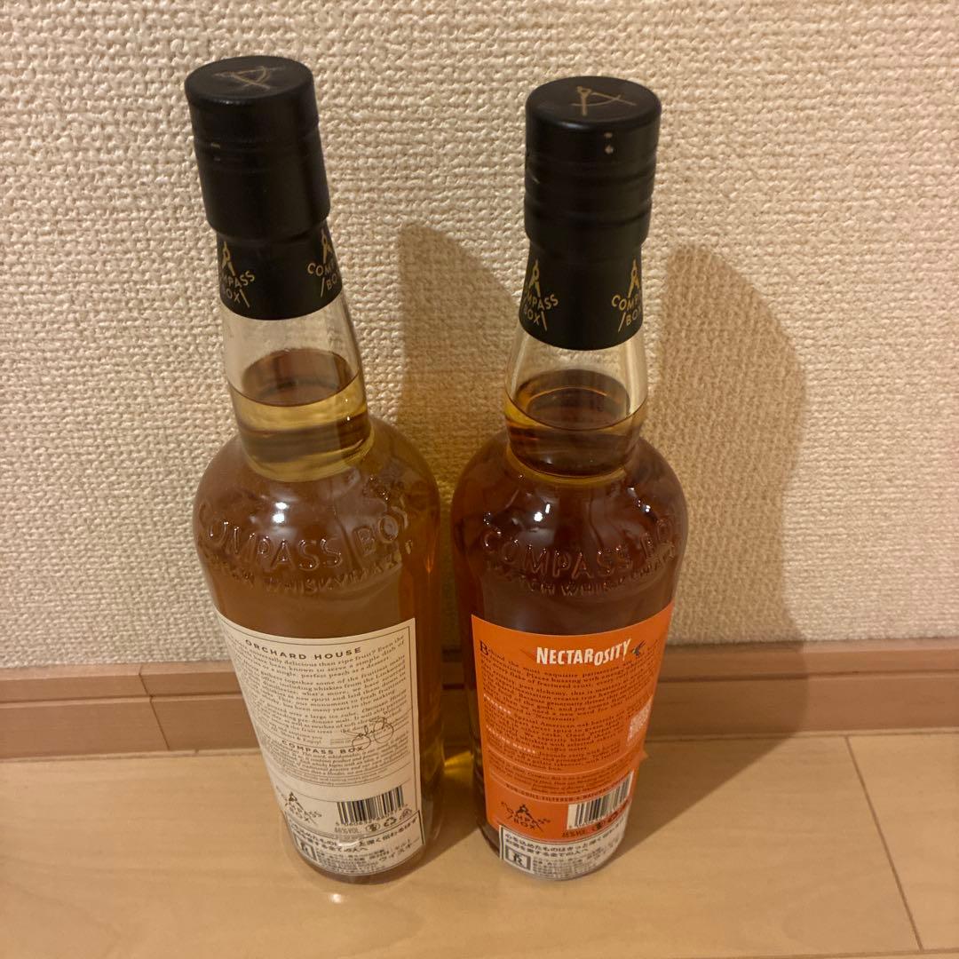 コンパスボックス Orchard HouseとNectarosity 2本セット