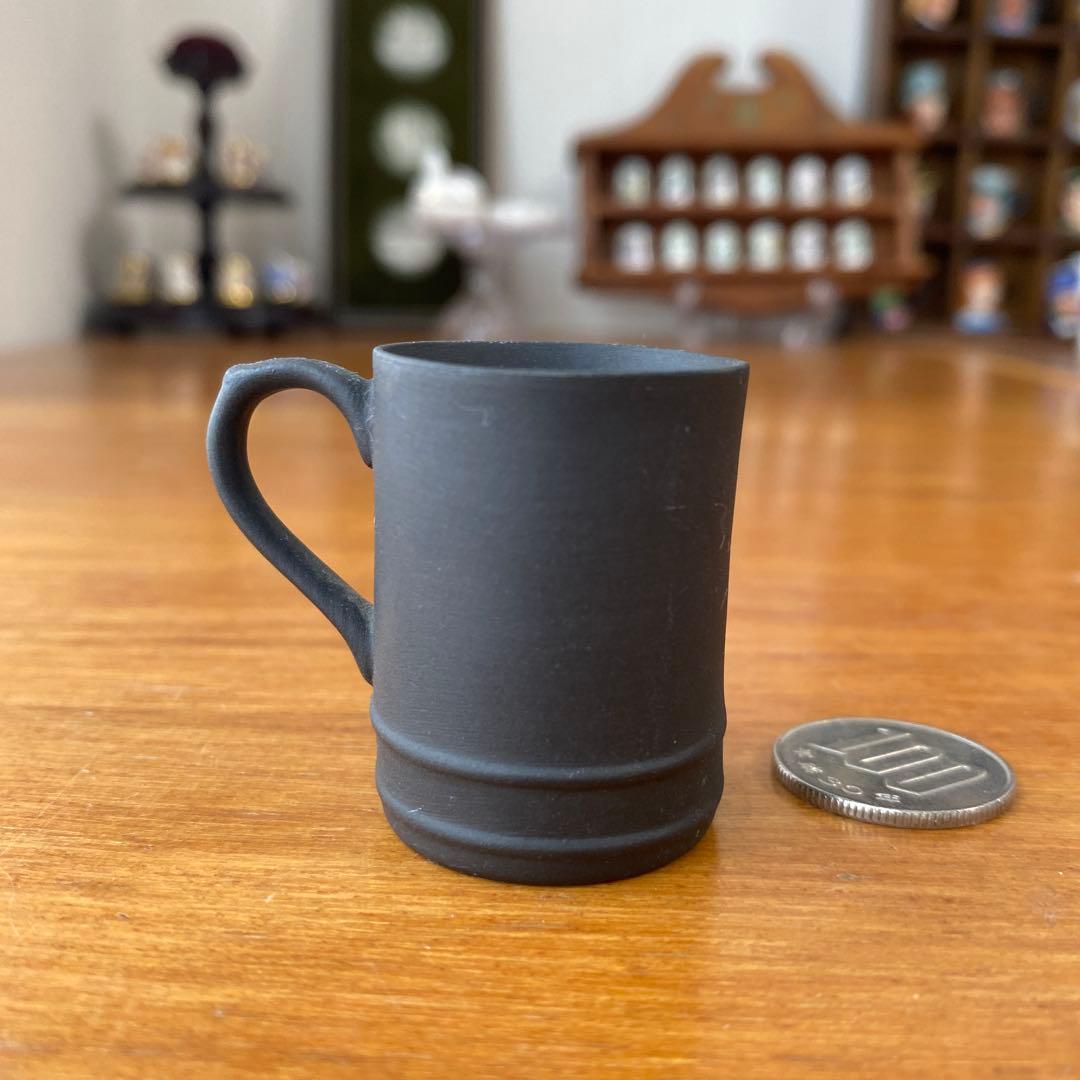 ウェッジウッド ブラックバサルト　ミニチュア　タンカード　マグカップ