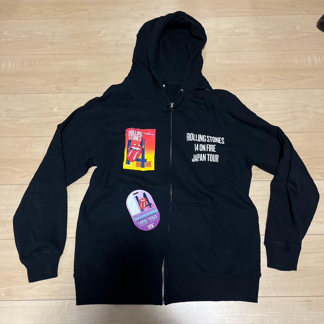 ローリング・ストーンズ ツアークルー パーカー　スタッフtour クールAAA