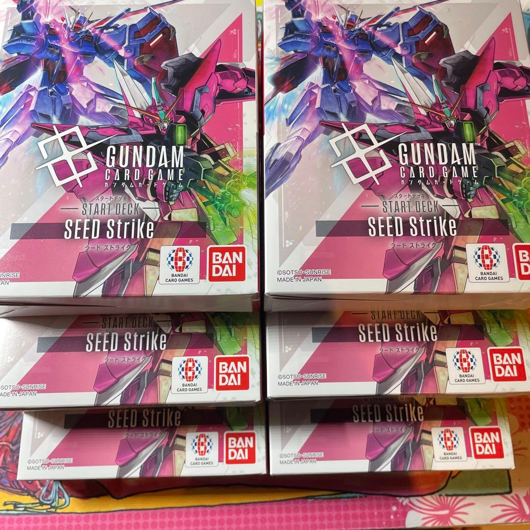 ガンダム スタートデッキ シードストライク ST04 新品未開封 6箱