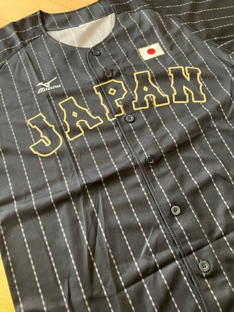 サムライジャパン各年代応援ユニフォーム5着セット　Lサイズ〜フリー未使用