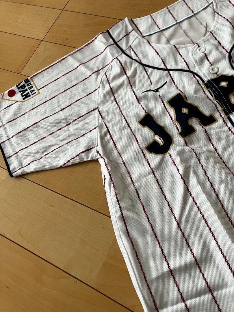 サムライジャパン各年代応援ユニフォーム5着セット　Lサイズ〜フリー未使用