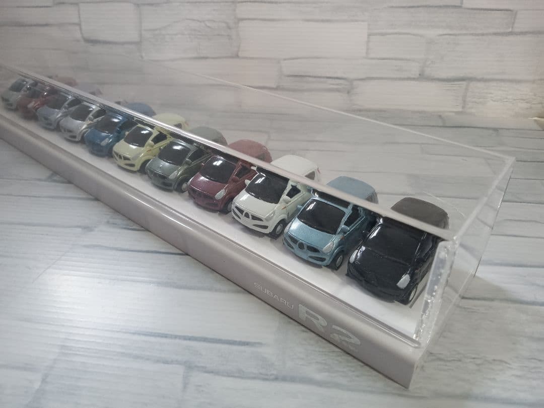スバル　R2 ミニカー　カラーサンプル　全色セット　11台　ディーラー品　非売品